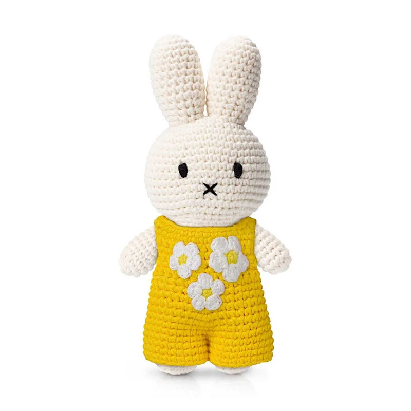 Just Dutch Miffy crochet, Birthday Overalls