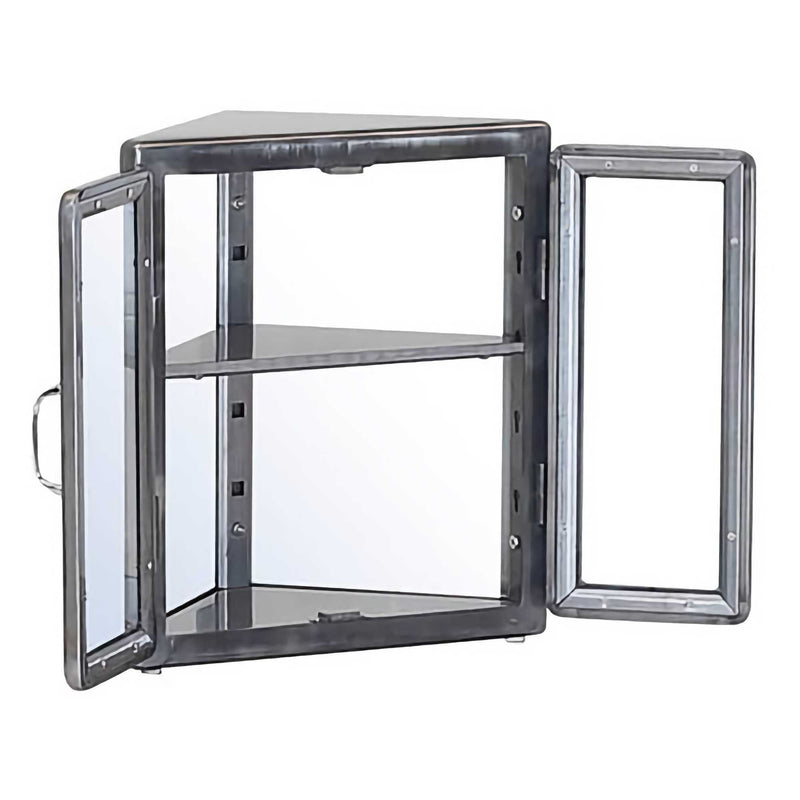 Dulton Mini Triangle cabinet, raw