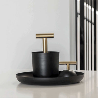 XLBoom Carry Away basket black brass