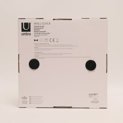 Umbra Tula wall clock