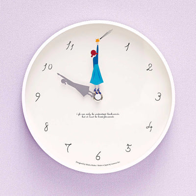 Lemnos Herstory clock, shooting star