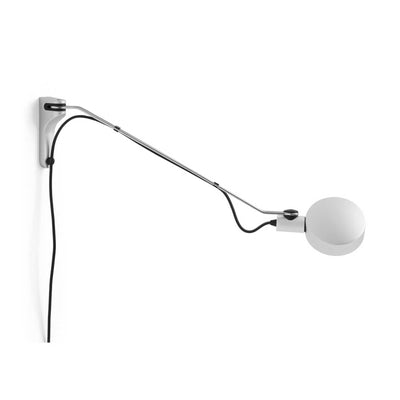 HAY Cupola wall lamp, clear anodized