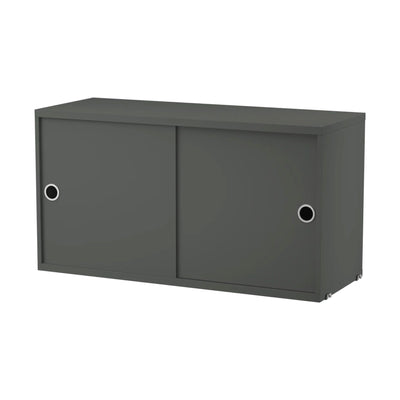 String Cabinet with Sliding Doors w78xd30xh42cm