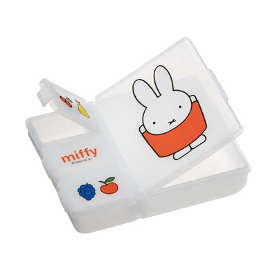 Skater Miffy Medicine Holder, Fruit