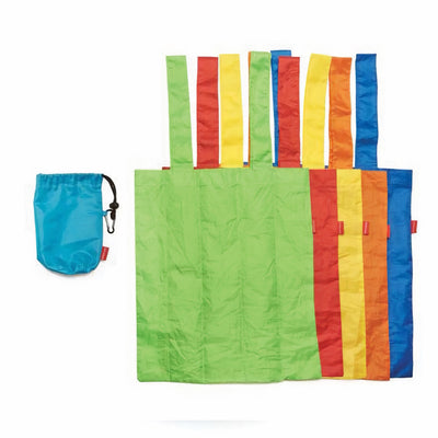 Kikkerland Shopping bags set of 5