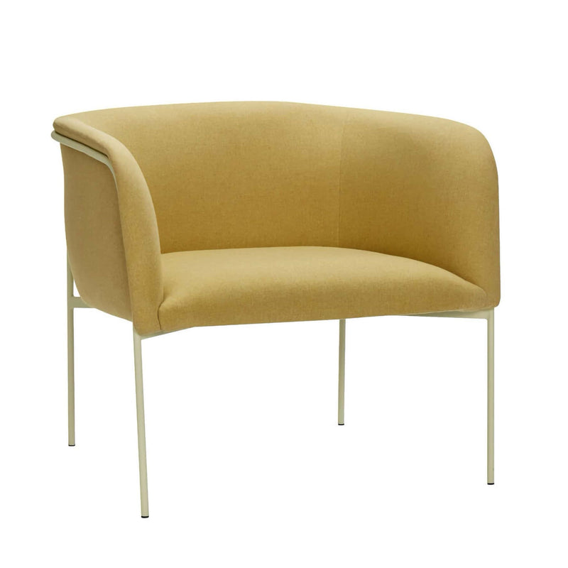 Hubsch Eyrie lounge seat, yellow