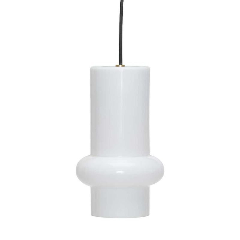 Hubsch Pilule Pendant Down Shiny White