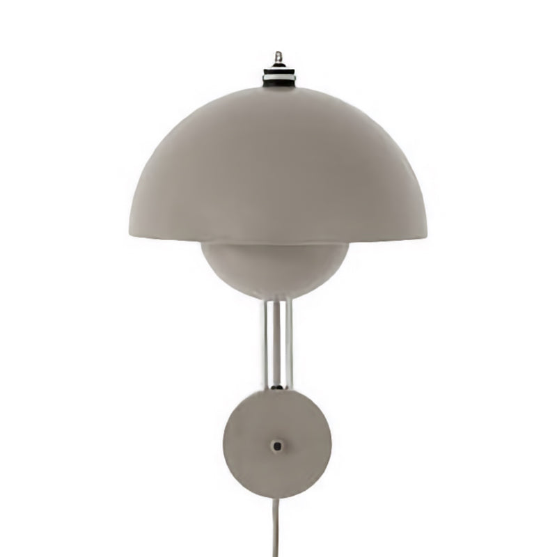 &Tradition Flowerpot VP8 wall lamp, grey beige
