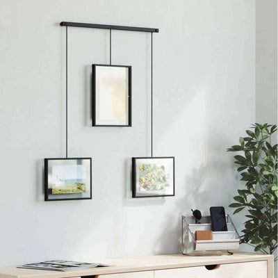 Umbra Exhibit picture frame (set of 3), black