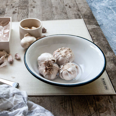 Beija Flor Linen Beige Vinyl Placemat