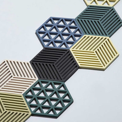 Zone Denmark Triangle trivet, denim