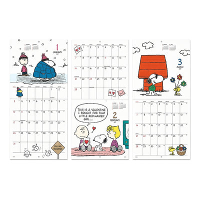 Peanuts Snoopy 2027 wall calendar