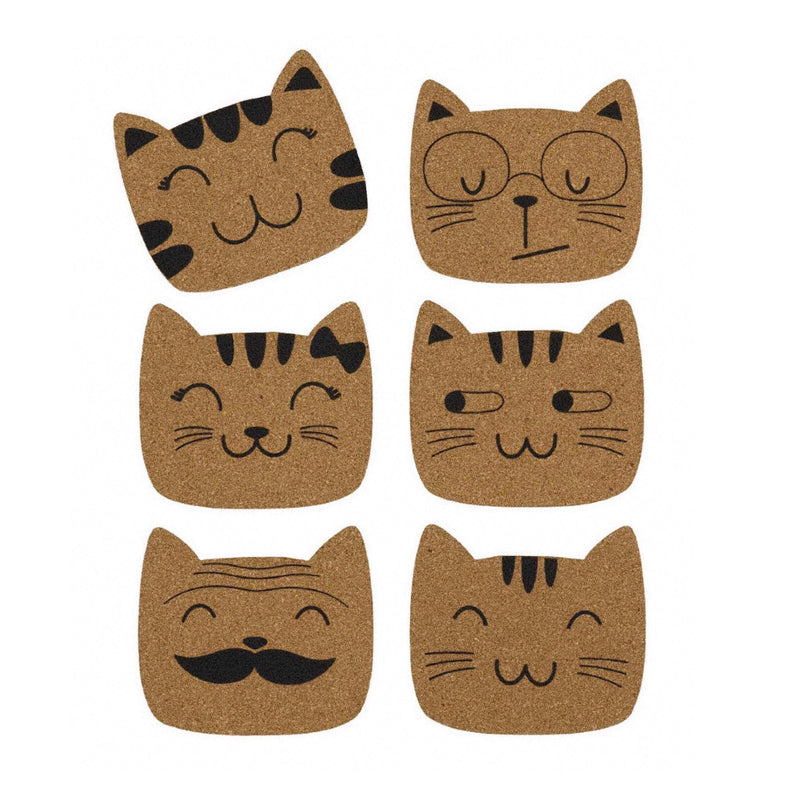 Derrière la porte Cat coasters