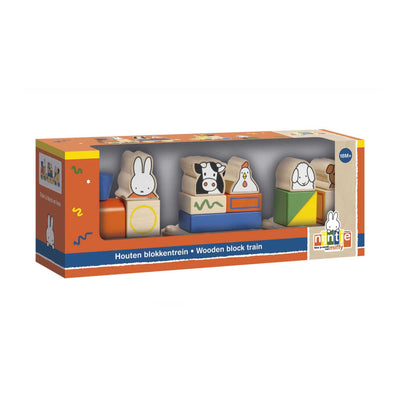 Bambolino Miffy Wooden Block Train