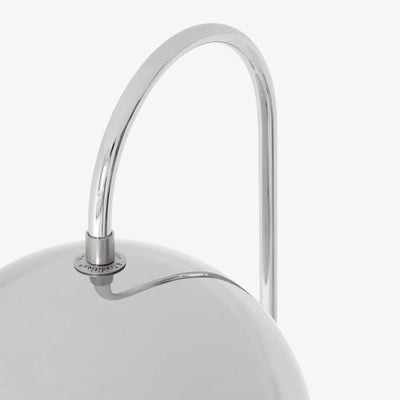 &Tradition Flowerpot VP12 floor lamp, chrome