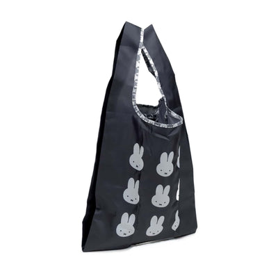 Miffy Chidori & Monotone eco bag, black