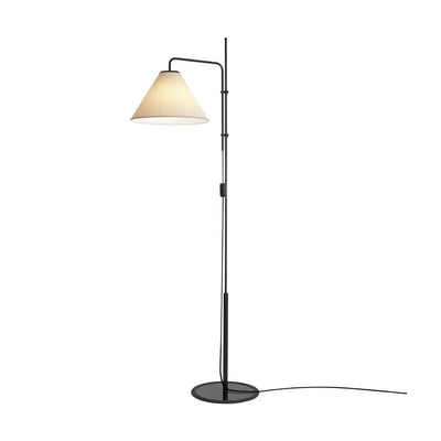 Marset Funiculi Fabric Floor Lamp, Black/Sand