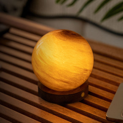 Gingko AstraGlass mini light, sand storm