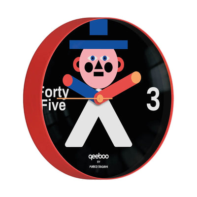 Qeeboo Mr. Wally wall clock