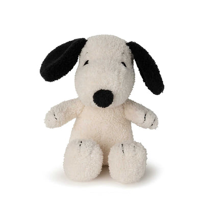 Peanut's Snoopy Sitting soft toy 17cm, Terry cream