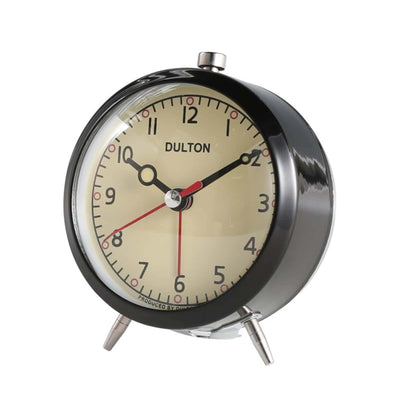 Dulton alarm clock, black