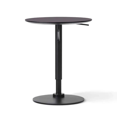 Audo Copenhagen Branch adjustable side table, linoleum charcoal