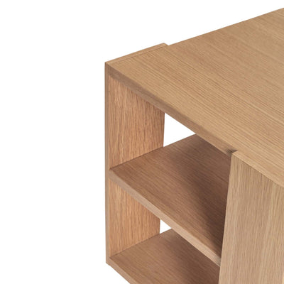 Hübsch Merge side table, natural