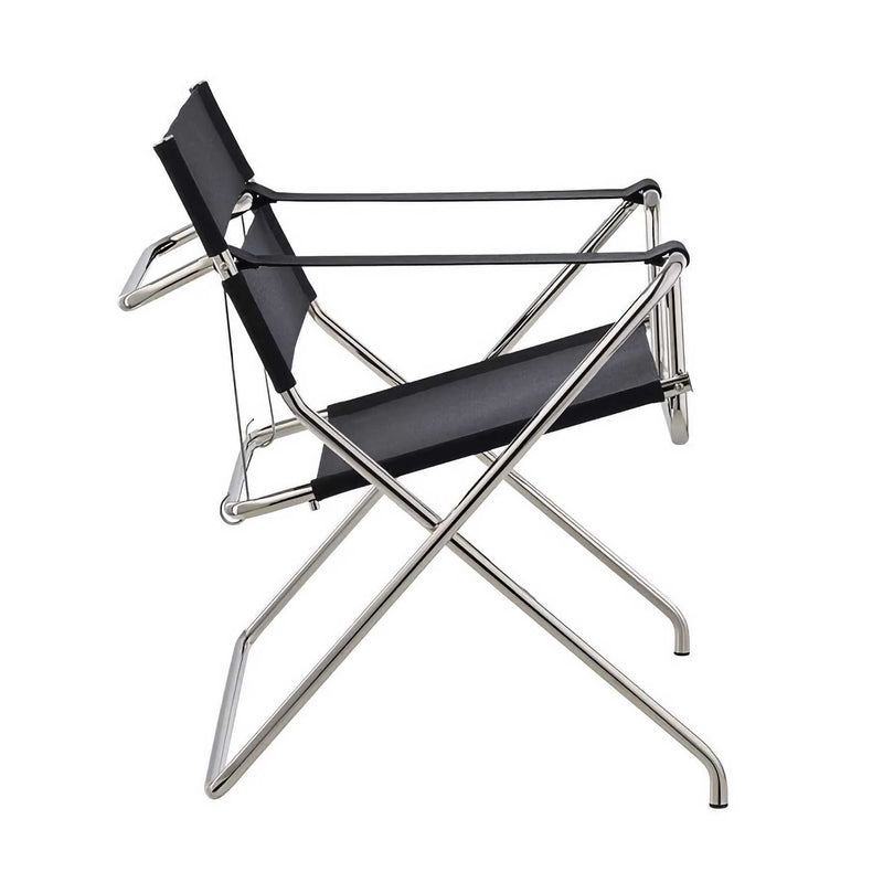 Tecta D4 armchair, black fabric