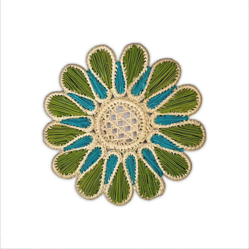 Coro Cora Drops coaster, olive