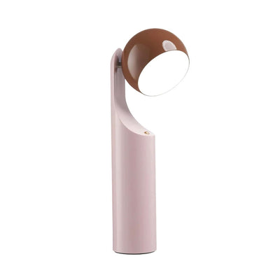 Fine Lumens Mono rechargeable lamp, nutshell/cameo brown