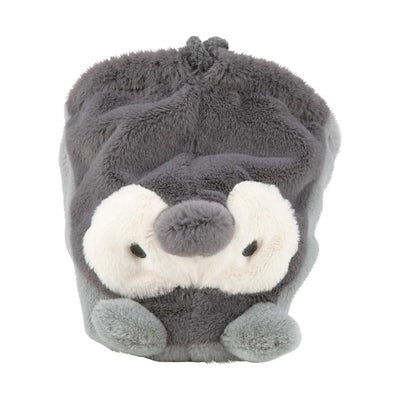 LivHeart Marshmallow drawstring pouch, Penguin