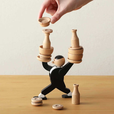 Kikkerland "Don't Tip The Waiter" stacking game