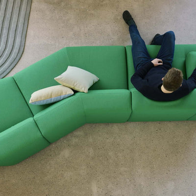 Muuto Mingle cushion, light yellow