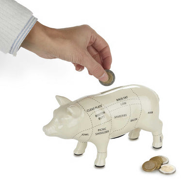 Cuts of Pork Coin Bank