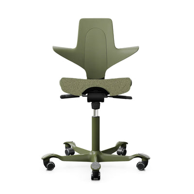 Hag Capisco Puls 8020 fabric, cura moss/moss