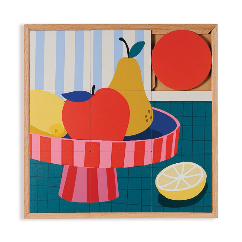 Taquin Hedia puzzle wall art 48x48