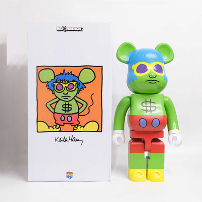 refurbished | BE@RBRICK Keith Haring Andy Mouse 1000%