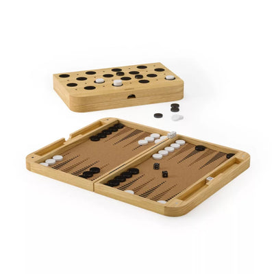 Umbra Blitz 2-in-1 backgammon checkers