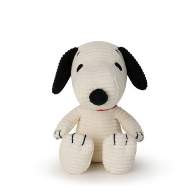 Peanuts Snoopy Sitting soft toy 12cm, Corduroy cream