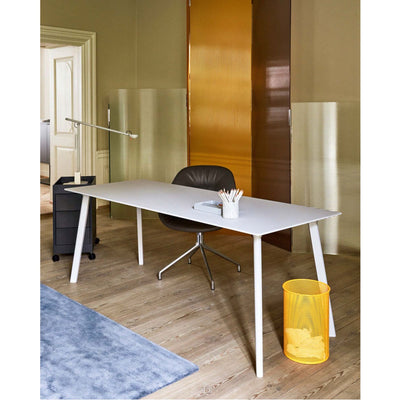 HAY Cph Deux 210 table L140xW75, stone grey/oak