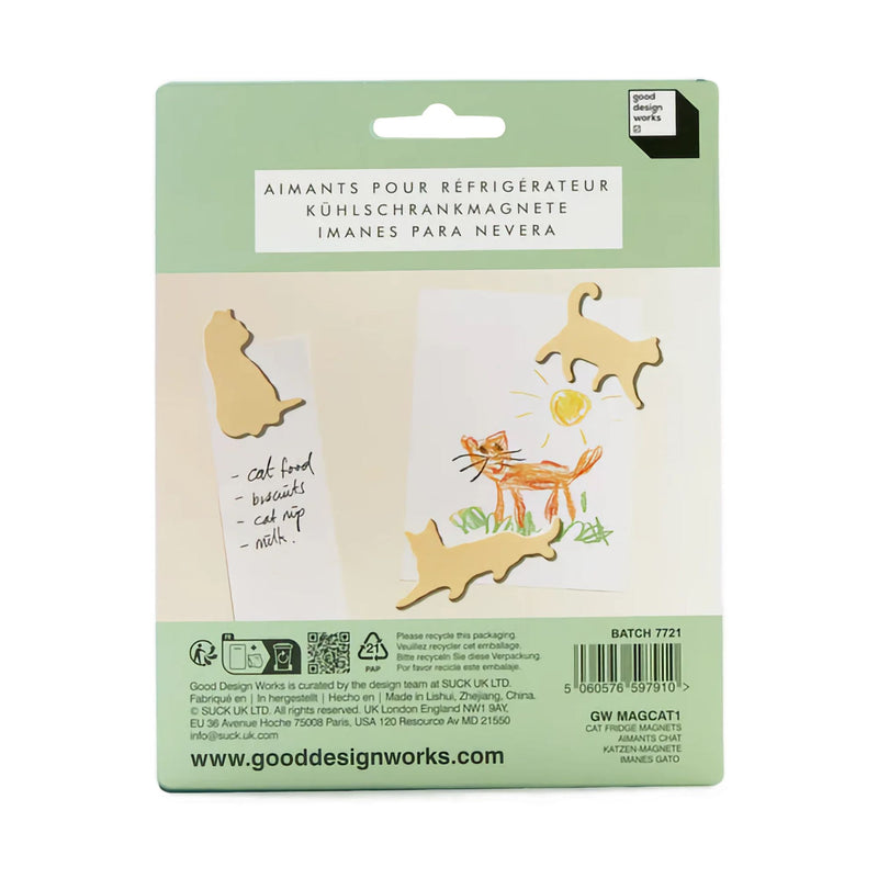 Suck UK Cat Magnets