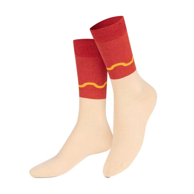 EMS Hot Dog socks