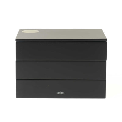 Umbra Spindle storage box, Black
