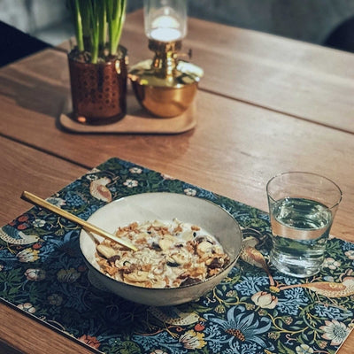 Åry Sweden Tablemat for 2, Strawberry Thief