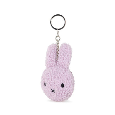 Bon Ton Toys Miffy ECO Tiny Teddy flat keychain, Lavender