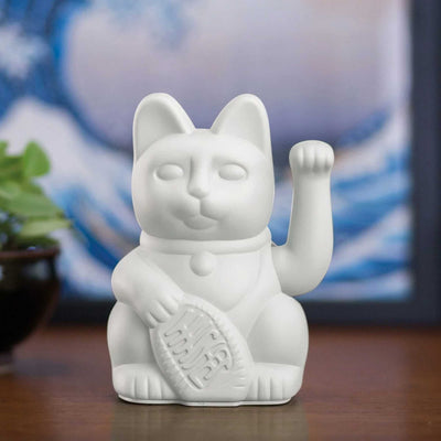 Donkey Lucky Cat, White