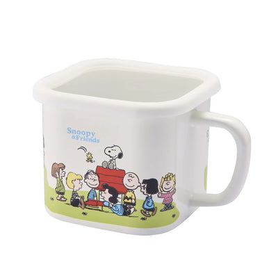 Yutaka Horo x Snoopy Greenfield series enamel square pot