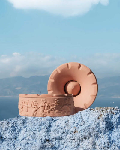 Magna Graecia Terracotta Ashtray Dialogues