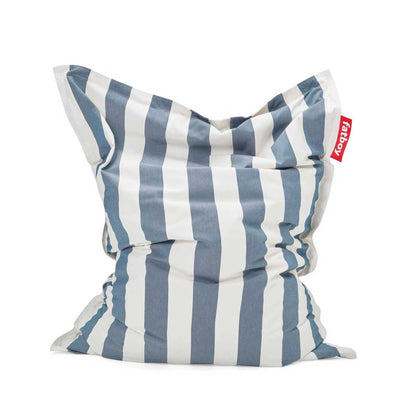 Fatboy Original Outdoor beanbag, stripe ocean blue