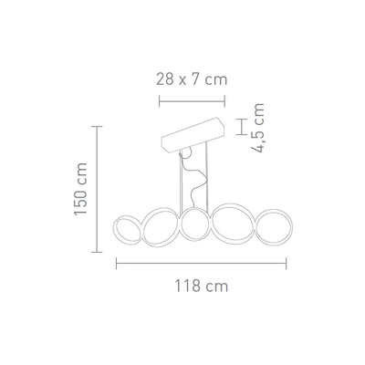 Sompex Loop pendant lamp